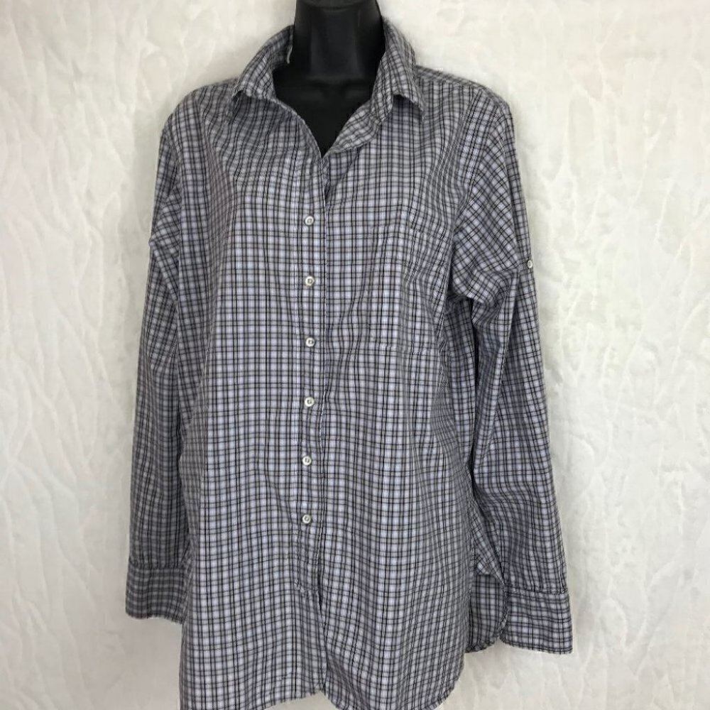 RAG & bone Button Down Plaid Shirt Size 8